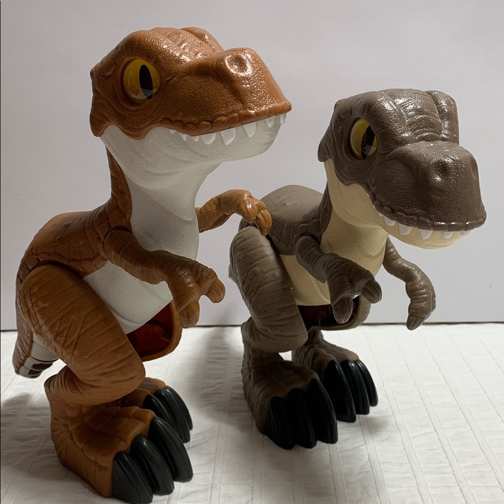 Jurassic World Camp Cretaceous XL T-Rex Pair by Fisher Price Imaginext